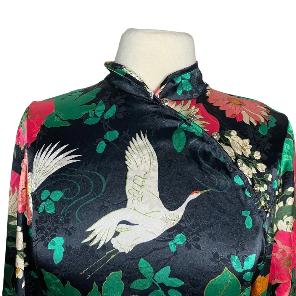 Zara Kimono Dress Bloggers Favorite Size Large - Picture 5 of 10